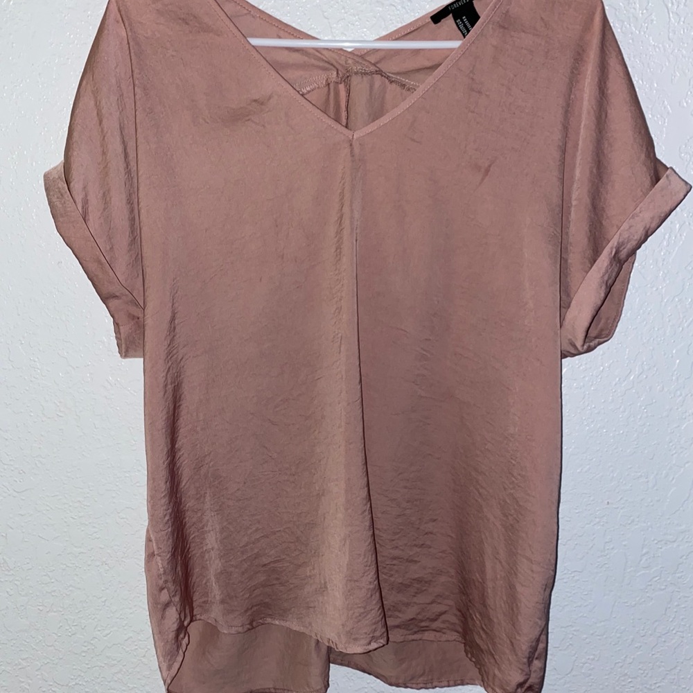 Mauve blouse